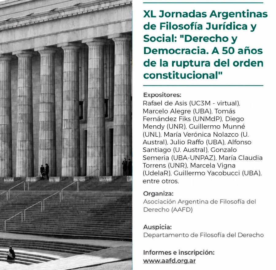 XL Jornadas Nacionales de Filosofia Juridica y Social